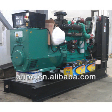 open diesel generator 250kva with avr 3 phase MCCB alternator